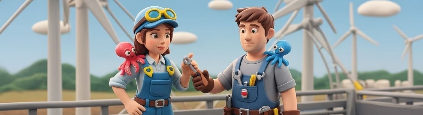 Engineer blueprint banner